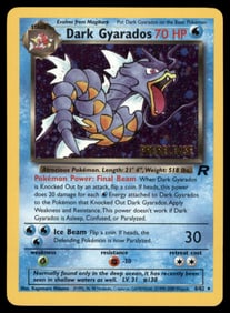 Dark Gyarados (Prerelease) WoTC Promo #08/82 Holo Pokemon Card