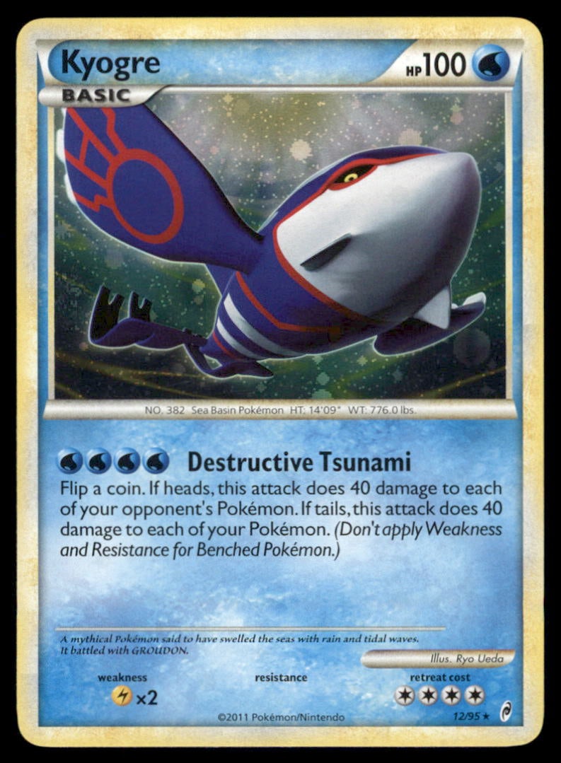 Kyogre Call of Legends #12/95 Holo Pokemon Card: We offer combined shipping on multiple items. Buyers may also arrange their own shipping. LiveShipping is a separate and independent option for shipping that is NOT a part of the auction house or thei