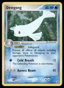 Dewgong FireRed & LeafGreen #3/112 Holo Pokemon Card