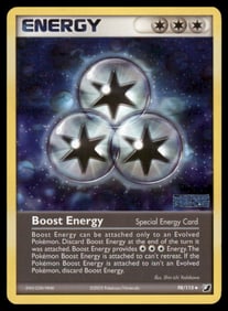 Boost Energy Stamped Unseen Forces #98/115 Holo Pokemon Card