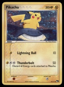Pikachu POP Series 5 #012/017 Holo Pokemon Card