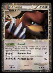 Ursaring (Prime) Unleashed #89/95 Holo Pokemon Card