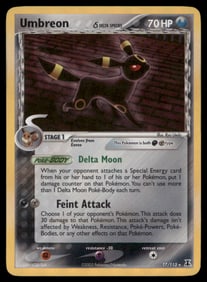 Umbreon (Delta Species) Delta Species #17/113 Holo Pokemon Card