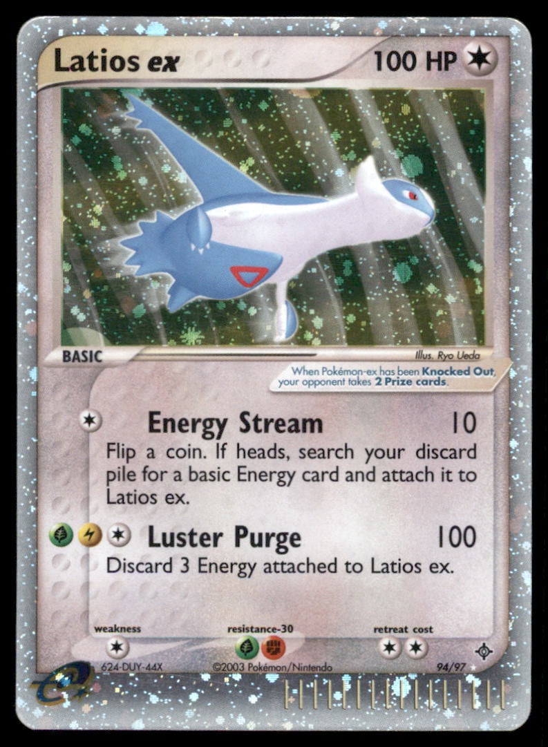 Latios ex Dragon #94/97 Holo Pokemon Card (1 of 2)