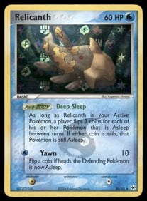 Relicanth Hidden Legends #24/101 Holo Pokemon Card
