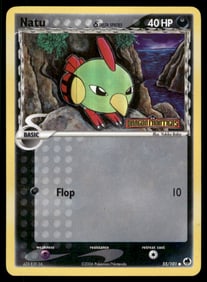Natu (Delta Species) Stamped Dragon Frontiers #55/101 Holo Pokemon Card