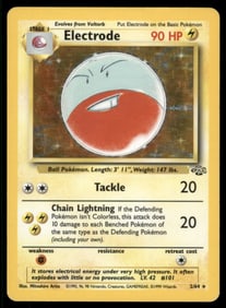 Electrode (2) Jungle #02/64 Holo Pokemon Card