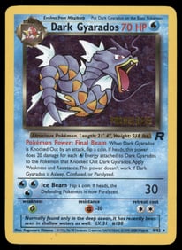 Dark Gyarados (Prerelease) WoTC Promo #08/82 Holo Pokemon Card