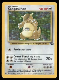 Kangaskhan (5) Jungle #05/64 Holo Pokemon Card