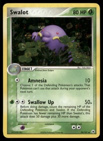 Swalot Stamped Hidden Legends #50/101 Holo Pokemon Card
