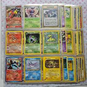 Lot of 144 ALL VINTAGE Pokemon Cards