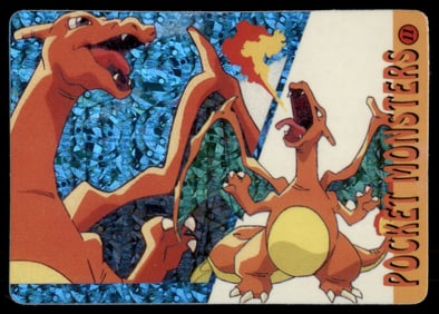 Charizard Holo Prism Sticker Japanese Pokemon Card Pocket Monsters