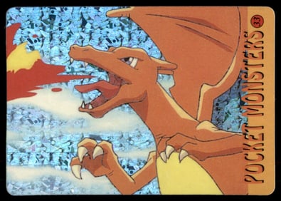 Charizard Holo Prism Sticker Japanese Pokemon Card Pocket Monsters