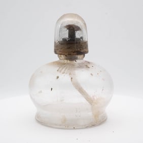 Vintage Glass Alcohol Burner