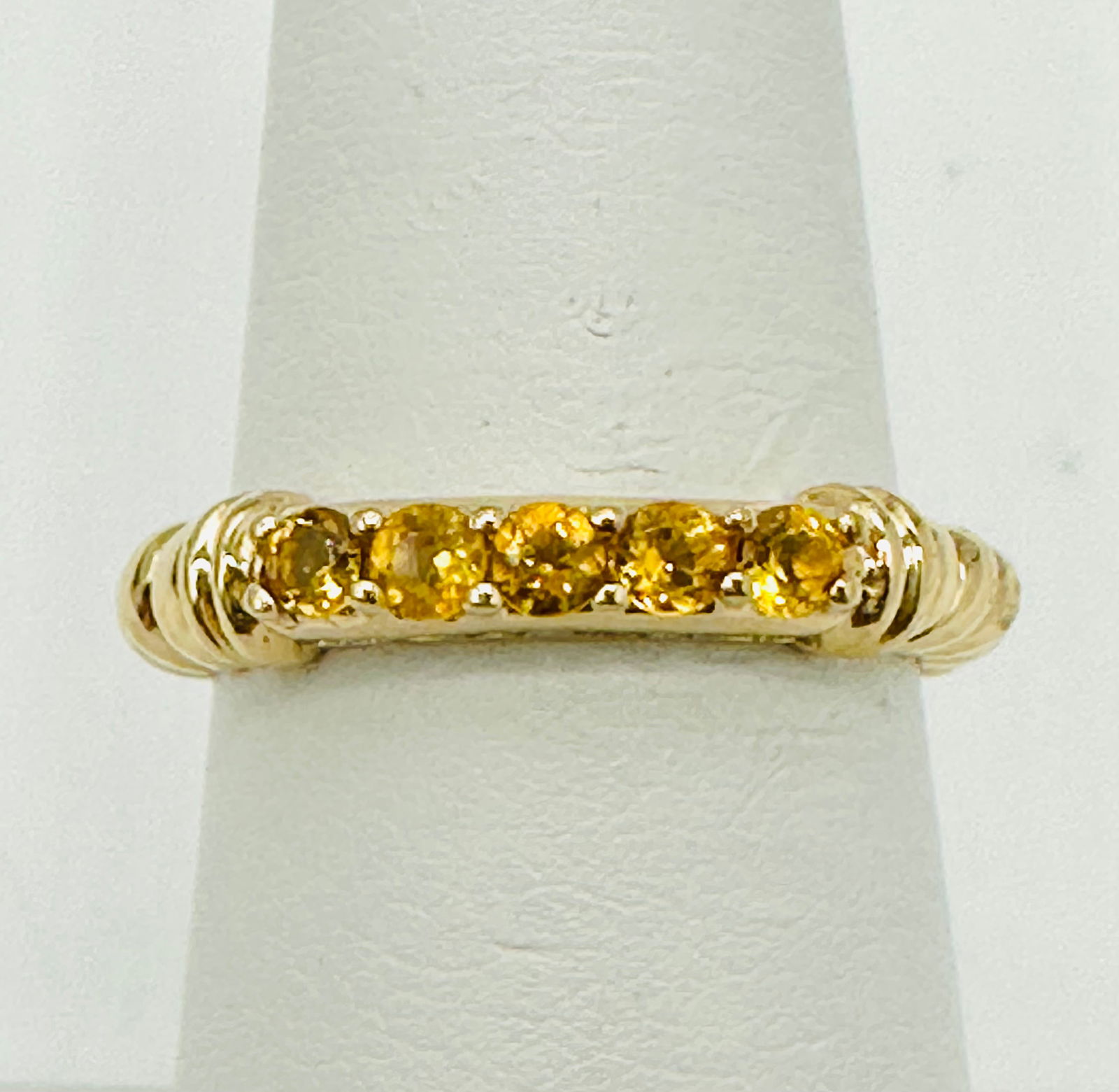 14KT Yellow Gold Gemstone Ring # 2686 (1 of 4)