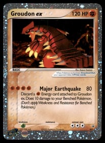 Groudon ex Nintendo Promos #002 Holo Pokemon Card