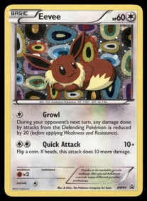 Eevee Black and White Promos #BW94 Holo Pokemon Card