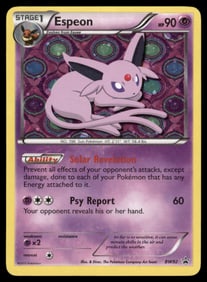 Espeon Black and White Promos #BW92 Holo Pokemon Card