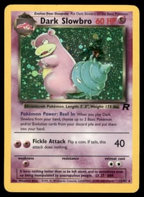 Dark Slowbro (29) Team Rocket #29/82 Holo Pokemon Card
