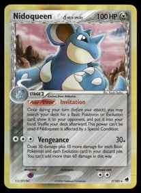 Nidoqueen (Delta Species) Dragon Frontiers #7/101 Holo Pokemon Card