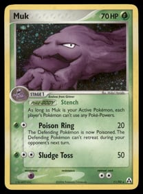 Muk Legend Maker #11/92 Holo Pokemon Card