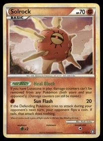 Solrock Triumphant #9/102 Holo Pokemon Card