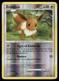 Eevee Rising Rivals #59/111 Holo Pokemon Card