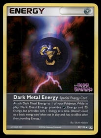 Dark Metal Energy Stamped Holon Phantoms #97/110 Holo Pokemon Card