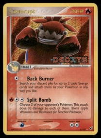 Camerupt Stamped Deck Exclusives #004/107 Holo Pokemon Card