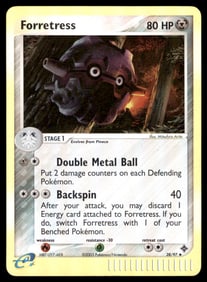 Forretress Dragon #28/97 Holo Pokemon Card