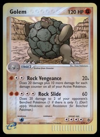 Golem Dragon #5/97 Holo Pokemon Card