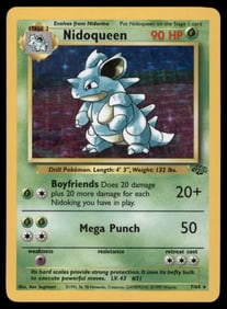 Nidoqueen (7) Jungle #07/64 Holo Pokemon Card