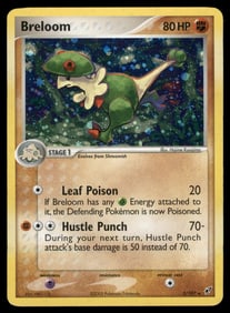 Breloom Deoxys #3/107 Holo Pokemon Card