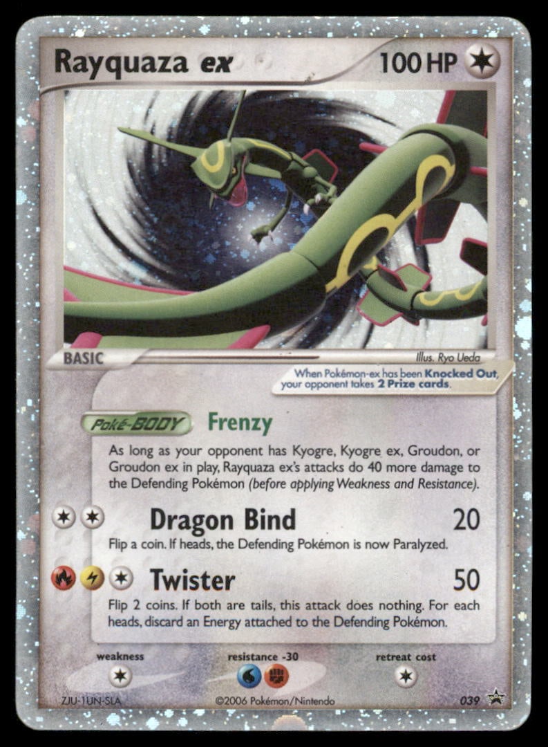 Rayquaza ex Nintendo Promos #039 Holo Pokemon Card: We offer combined shipping on multiple items. Buyers may also arrange their own shipping. LiveShipping is a separate and independent option for shipping that is NOT a part of the auction house or thei