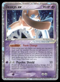 Deoxys ex (Defense Forme) Deoxys #99/107 Holo Pokemon Card