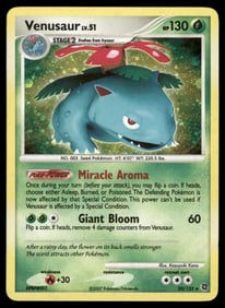 Venusaur Secret Wonders #20/132 Holo Pokemon Card