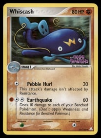 Whiscash Stamped Holon Phantoms #55/110 Holo Pokemon Card