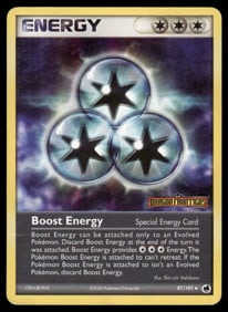 Boost Energy Stamped Dragon Frontiers #87/101 Holo Pokemon Card