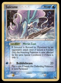 Suicune POP Series 2 #004/017 Holo Pokemon Card
