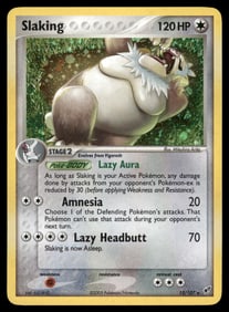 Slaking Deoxys #15/107 Holo Pokemon Card