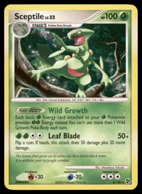 Sceptile Great Encounters #8/106 Holo Pokemon Card