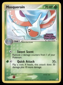 Masquerain Stamped Holon Phantoms #47/110 Holo Pokemon Card