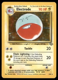 Electrode (2) Jungle #02/64 Holo Pokemon Card