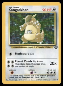 Kangaskhan (5) Jungle #05/64 Holo Pokemon Card