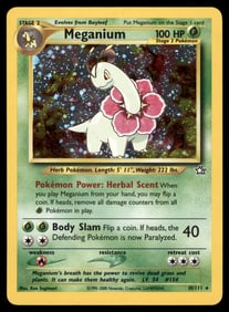 Meganium (10) Neo Genesis #010/111 Holo Pokemon Card