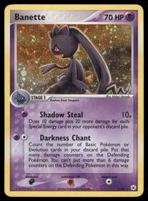 Banette Hidden Legends #1/101 Holo Pokemon Card
