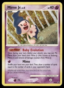 Mime Jr. Diamond and Pearl Promos #DP22 Holo Pokemon Card
