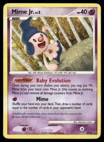 Mime Jr. Diamond and Pearl Promos #DP22 Holo Pokemon Card