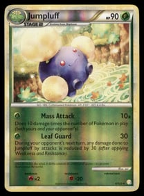 Jumpluff HeartGold SoulSilver #6/123 Holo Pokemon Card