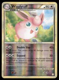 Wigglytuff HeartGold SoulSilver #56/123 Holo Pokemon Card